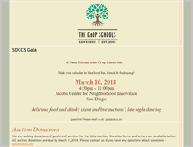 Tablet Screenshot of gala.sdccs.org